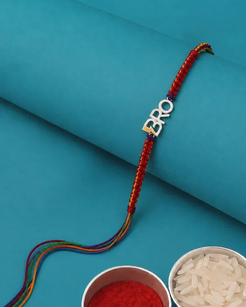 silver rakhi for brothers