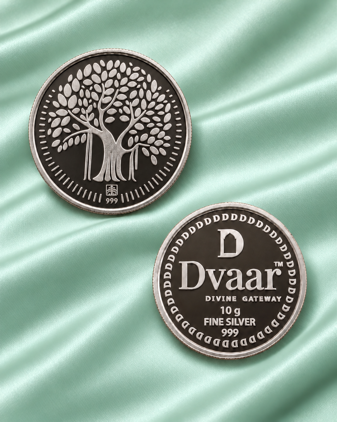 Banyan tree 10g Coin in 999 Silver