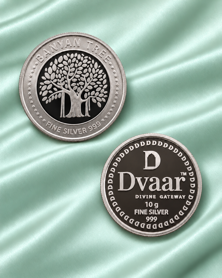 Banyan Tree Round 10g Coin in 999 Silver