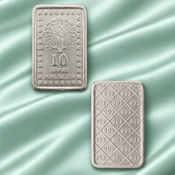 10 grams bar in 999 Silver