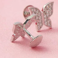 Patanga Studs in 92.5 Silver