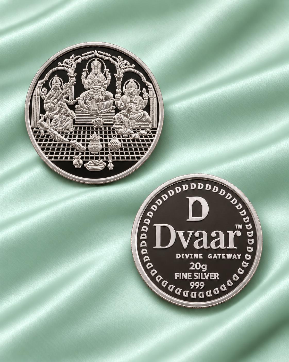 Divine Trio 20g coin in 999 Silver