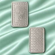 20 grams bar in 999 Silver
