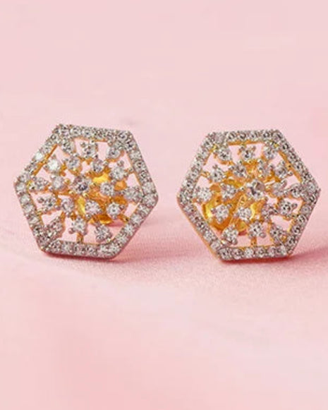 Mahira Studs in 92.5 Silver