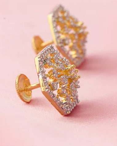 Mahira Studs in 92.5 Silver