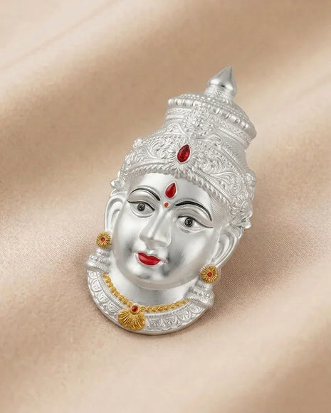 Serene Grace Lakshmi Face in 92.5 silver