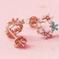 Aura Studs in 92.5 Silver