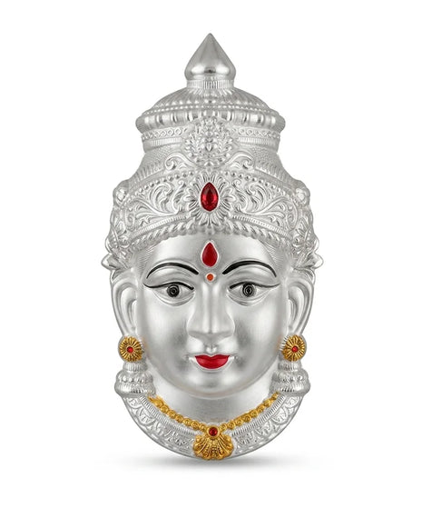 Serene Grace Lakshmi Face in 92.5 silver