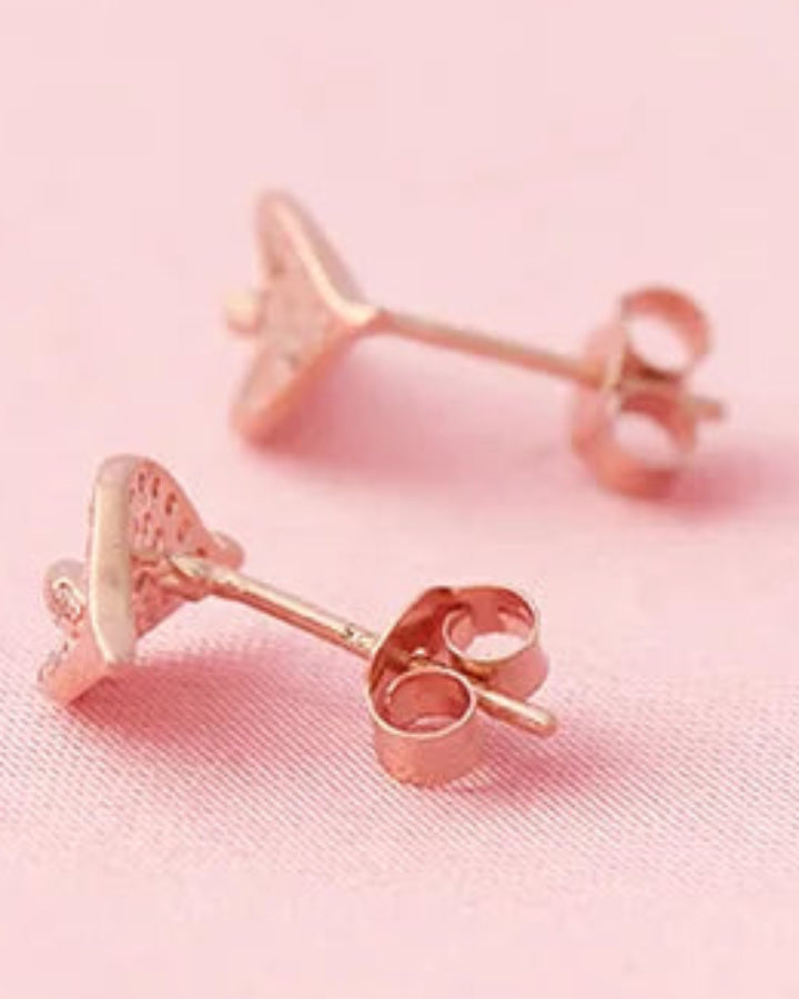 Neo Leaf Studs in 92.5 Silver
