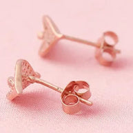 Neo Leaf Studs in 92.5 Silver