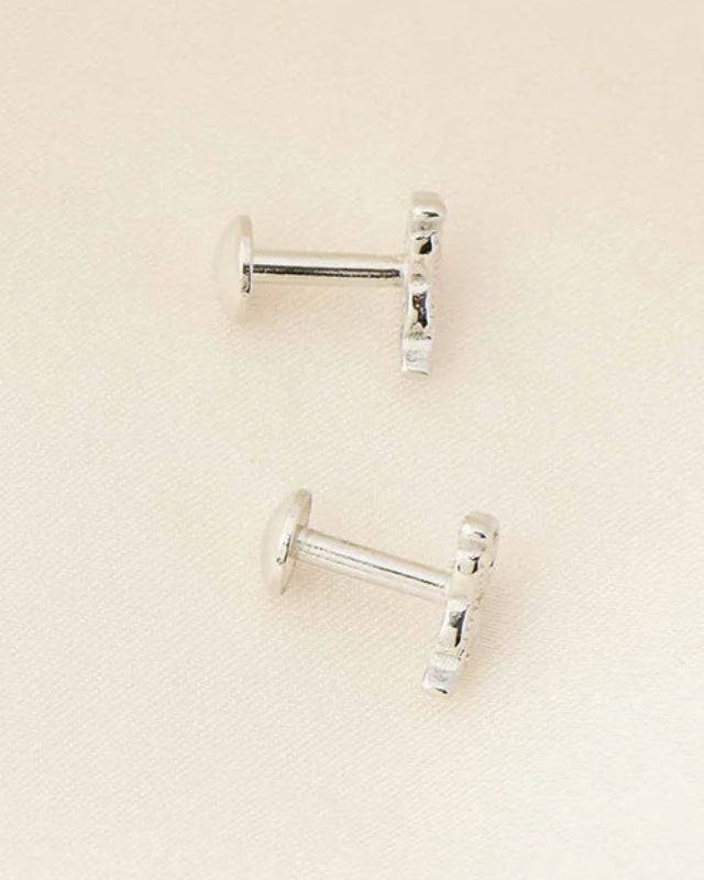 Mask Studs in 92.5 Silver