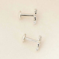 Mask Studs in 92.5 Silver