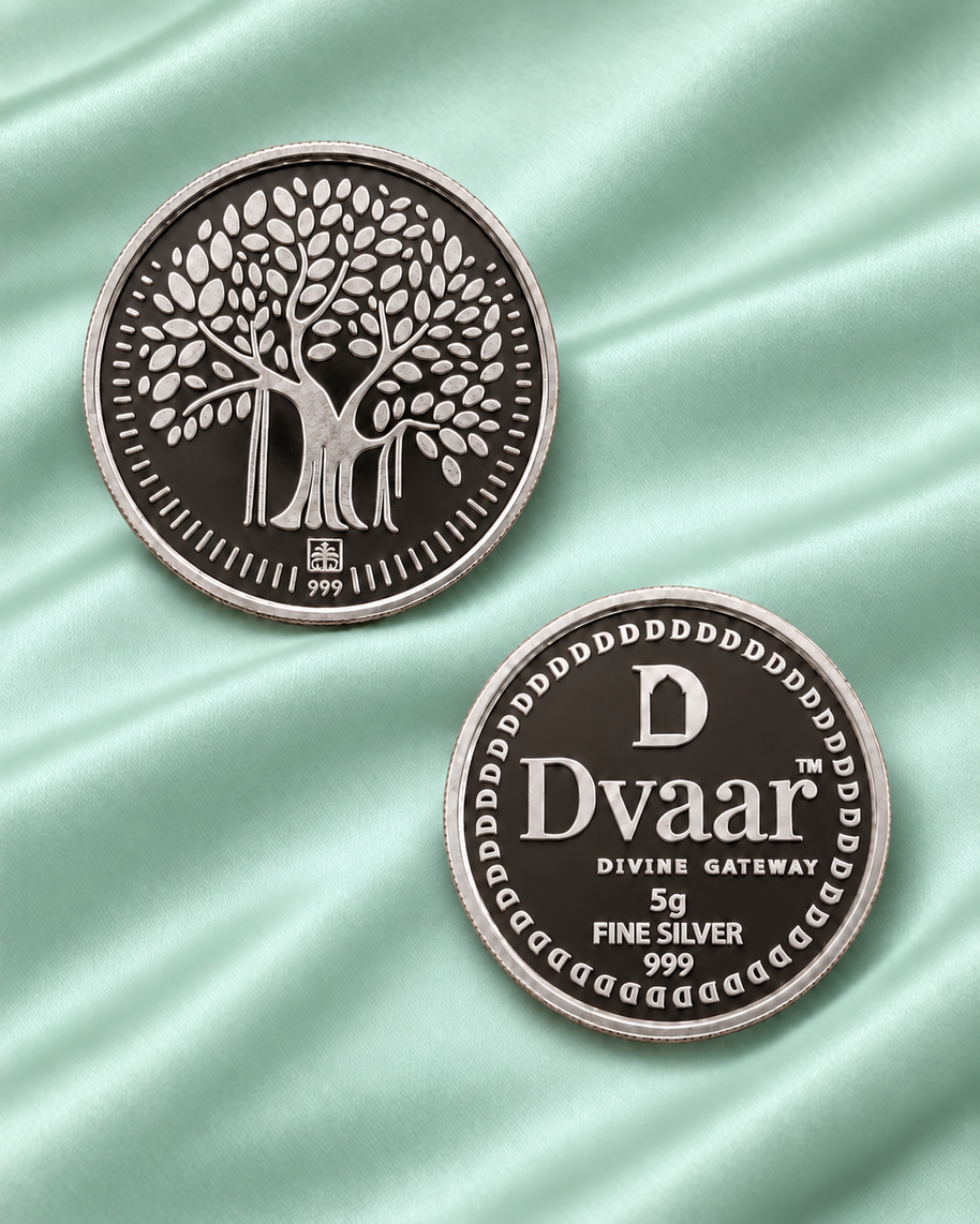 Banyan tree 5g Coin in 999 Silver