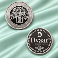 Banyan Tree Round 5g Coin in 999 Silver