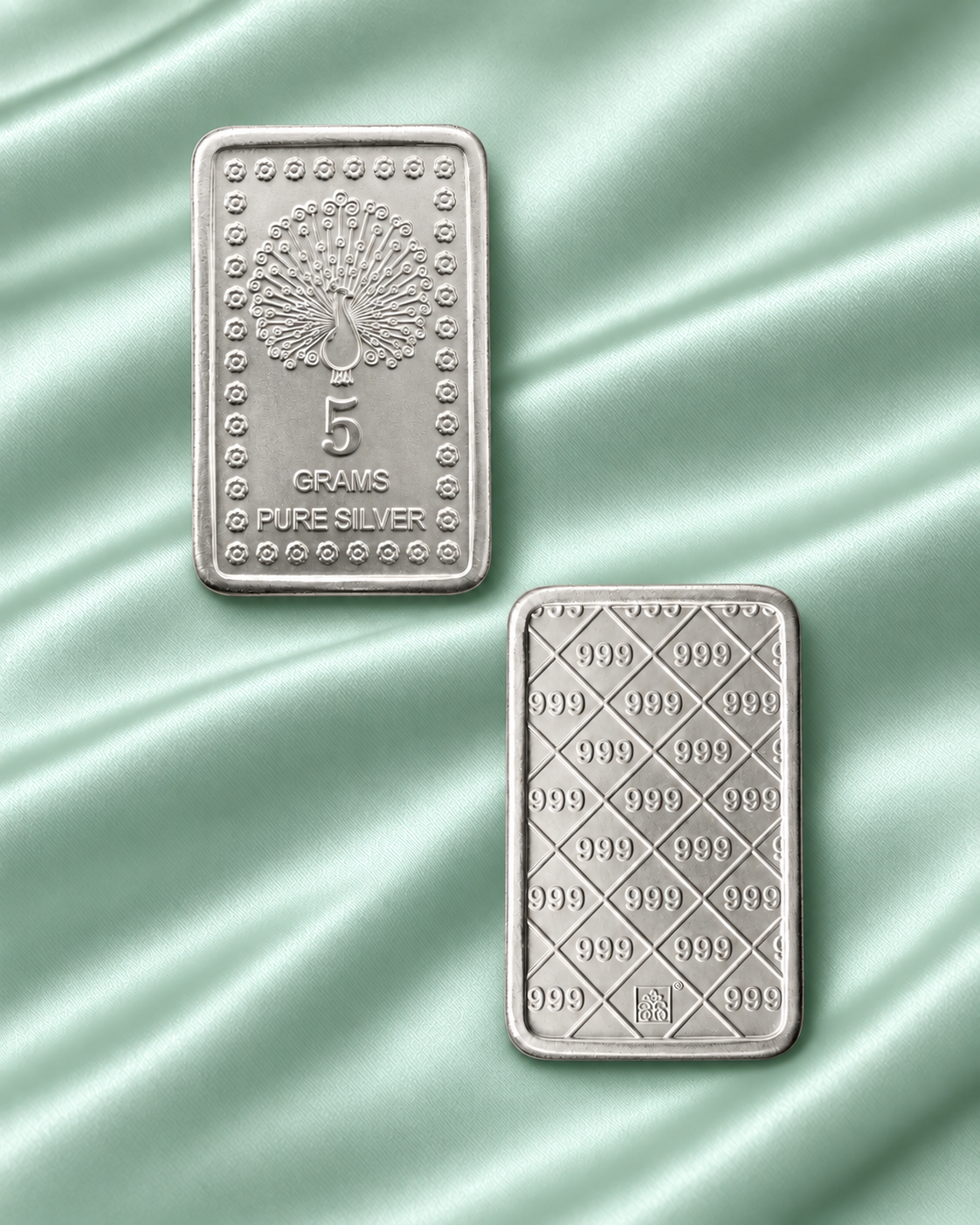 5 grams bar in 999 Silver