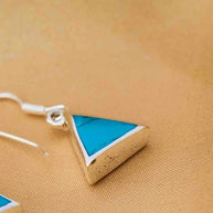 Triangular Hangings in 92.5 Silver