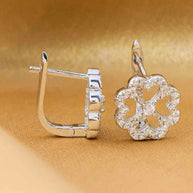 Flora Studs in 92.5 Silver