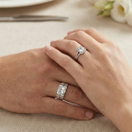 Infino Duo Ring in 92.5 Silver