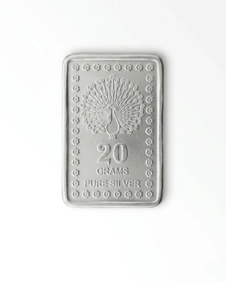 20 grams bar in 999 Silver