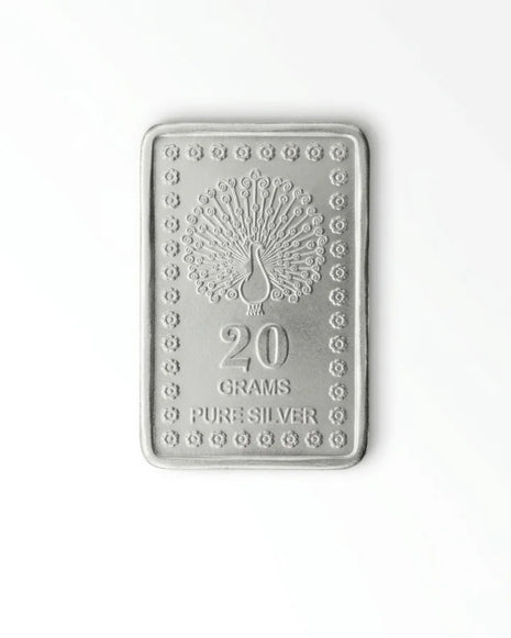 20 grams bar in 999 Silver