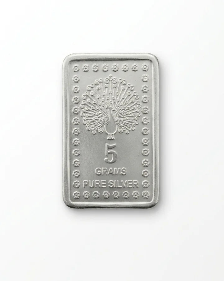 5 grams bar in 999 Silver