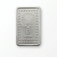 5 grams bar in 999 Silver