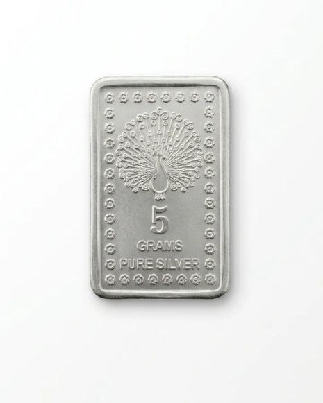 5 grams bar in 999 Silver