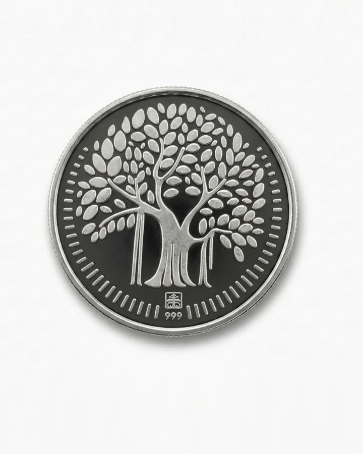 Banyan tree 999 Pure silver round Coin