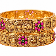Lakshmi Bangles in 92.5 Silver