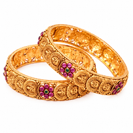 Lakshmi Bangles in 92.5 Silver