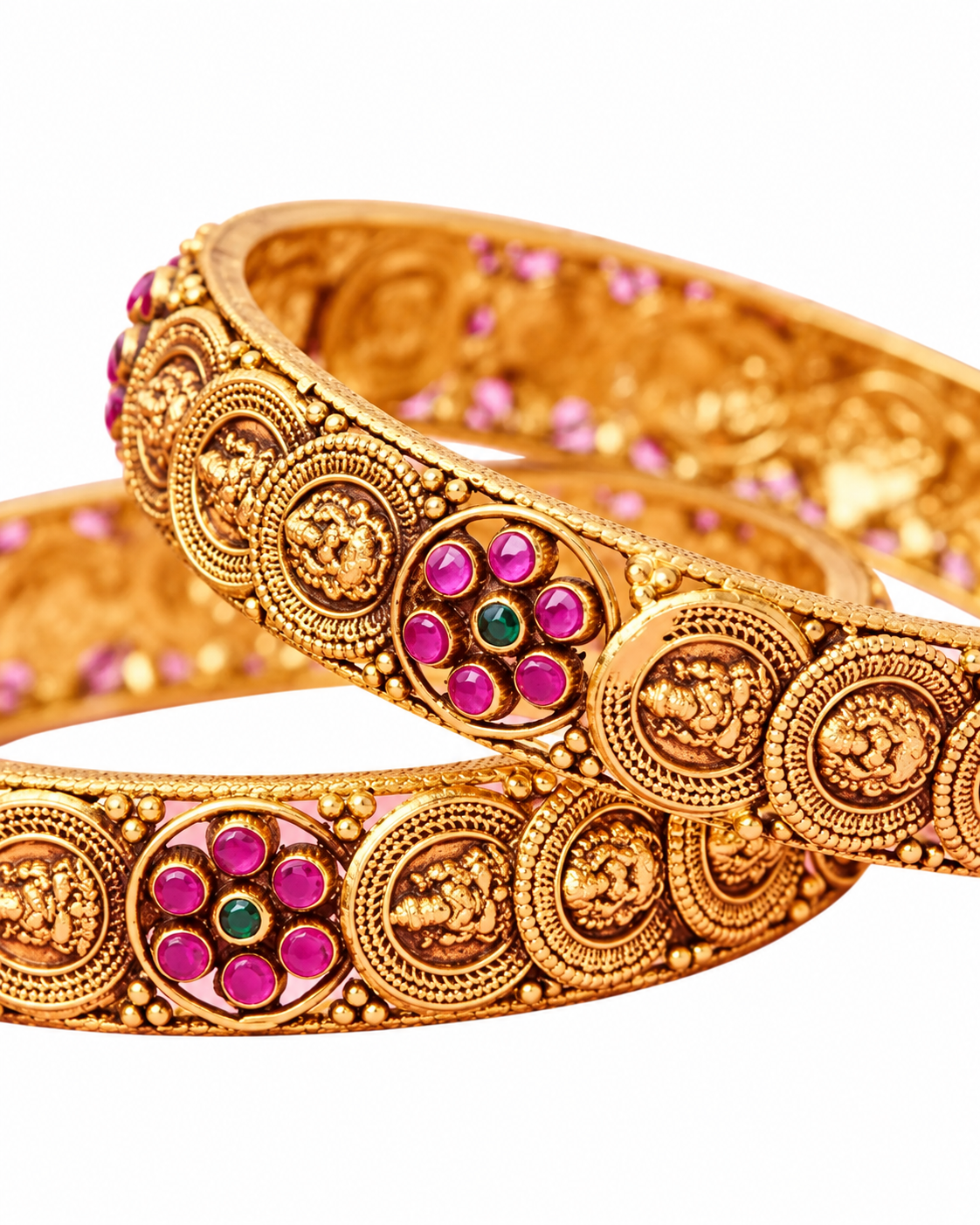 Lakshmi Bangles in 92.5 Silver