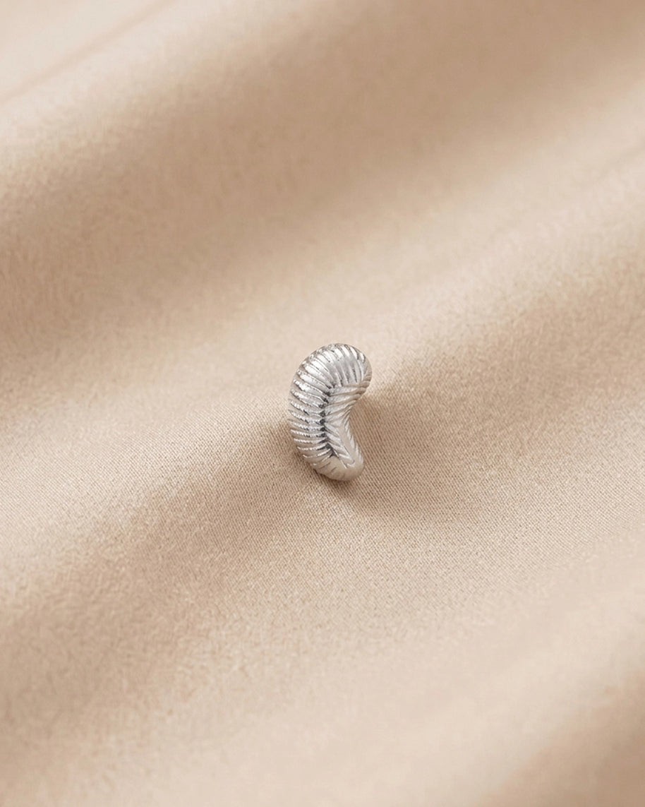 Classic Cashew in 999 Pure Silver