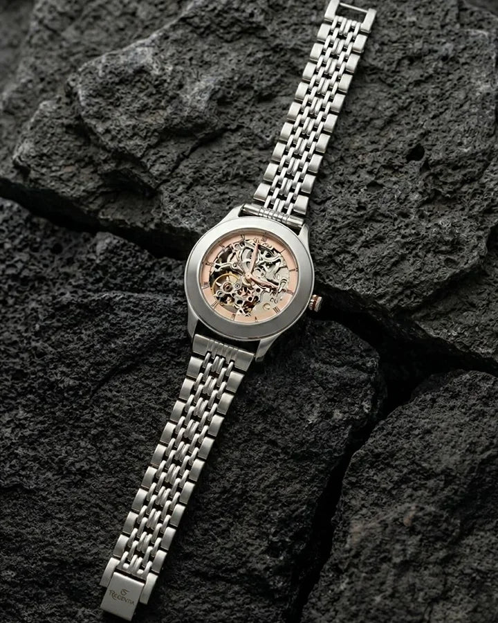 ROXERINA Vintage Automatic Watch in 92.5 Silver