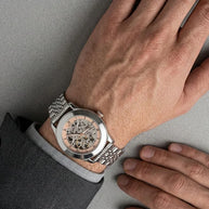 ROXERINA Vintage Automatic Watch in 92.5 Silver