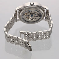 Skeleton Automatic Watch in 92.5 Silver