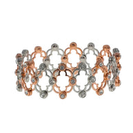 DuoLux Ring Kada in 92.5 Silver