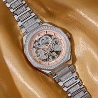 Roxerina Automatic Watch in 92.5 Silver