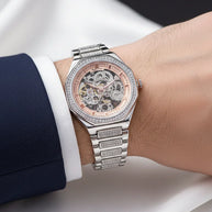 Roxerina Automatic Watch in 92.5 Silver