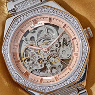 Roxerina Automatic Watch in 92.5 Silver