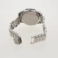 White Floral Watch in 92.5 Silver