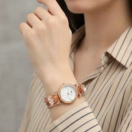 Felix Crystal Watch in 92.5 Silver