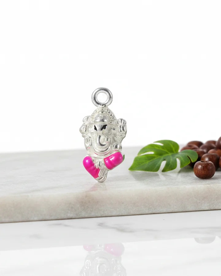 Ganesha Pendant in 92.5 Silver