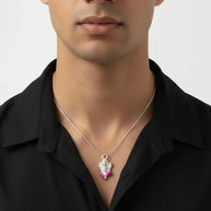 Ganesha Pendant in 92.5 Silver
