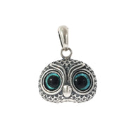 Owl Pendant in 92.5 Silver