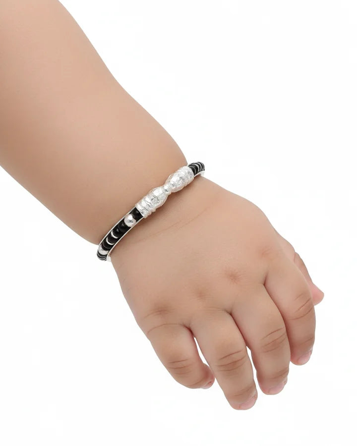 Elephant Elegance Baby Bangle in 92.5 Silver