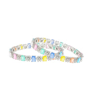 Crystal Bangles in 92.5 Silver