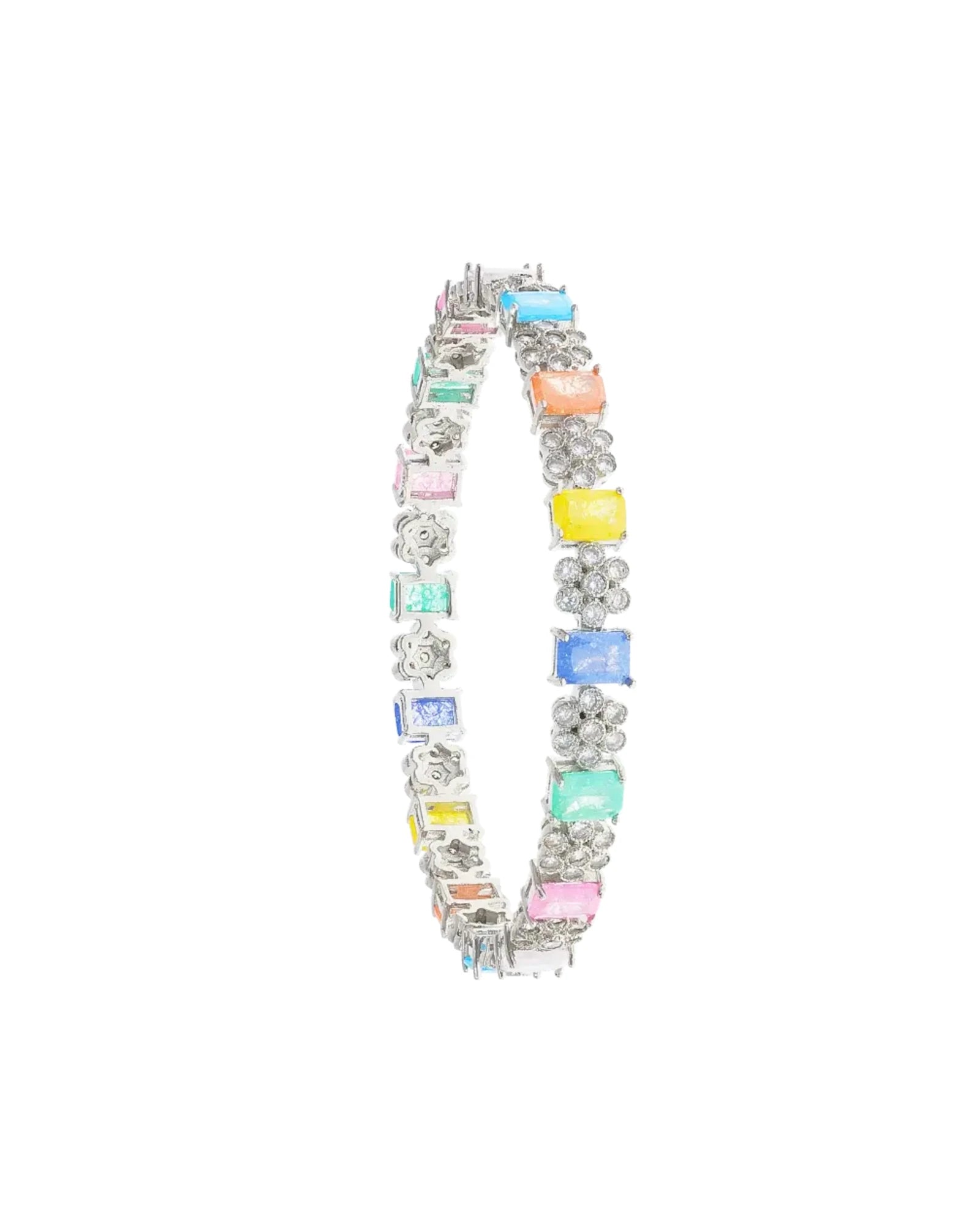Crystal Bangles in 92.5 Silver