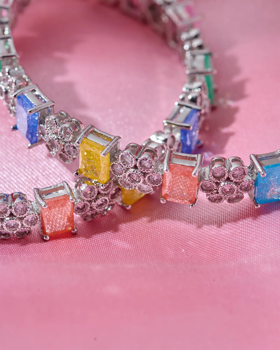 Crystal Bangles in 92.5 Silver