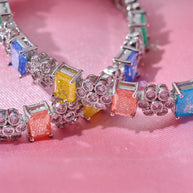 Crystal Bangles in 92.5 Silver