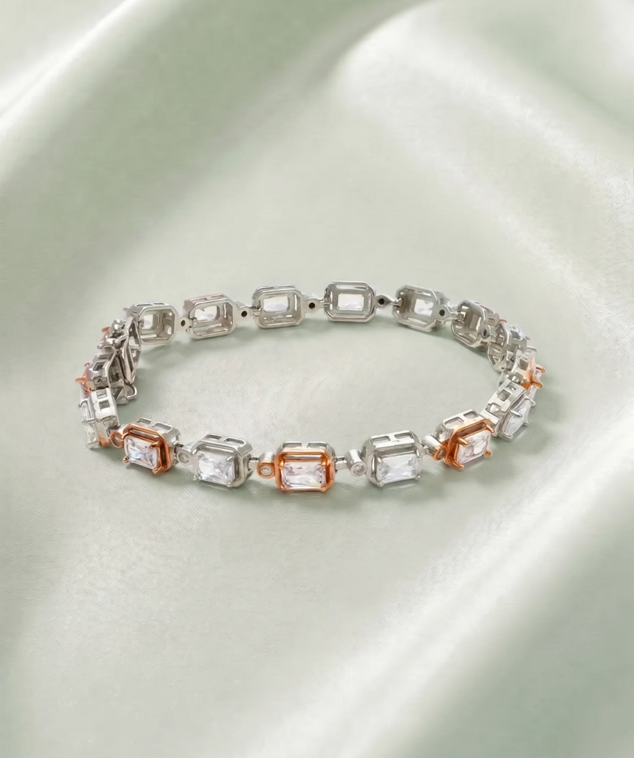 Twilight Glam Bracelet in 92.5 Silver